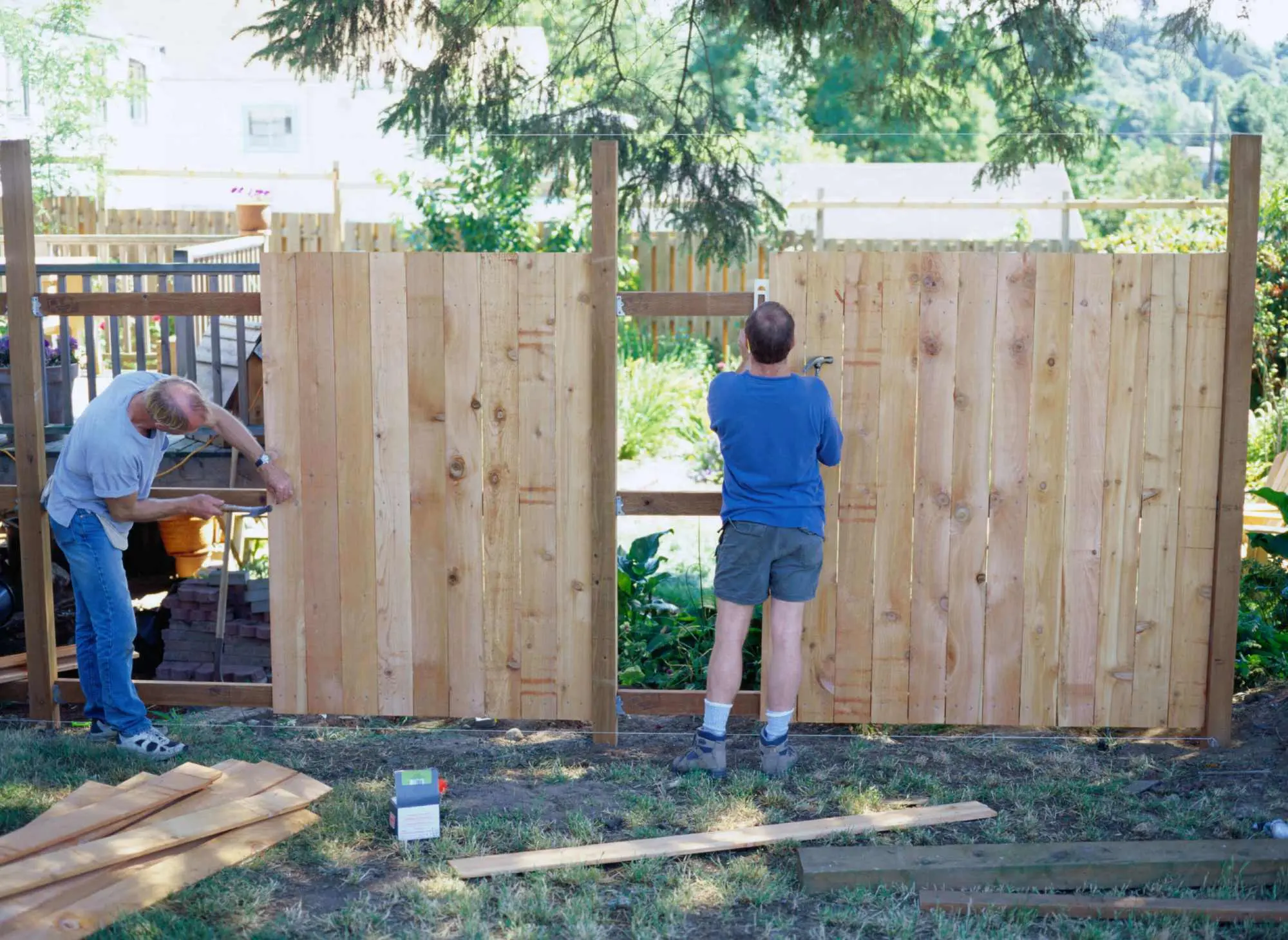 Professional Wood Fence Installation